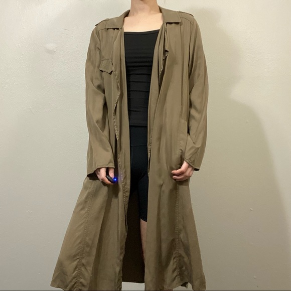 oversized trench coat - Picture 3 of 16
